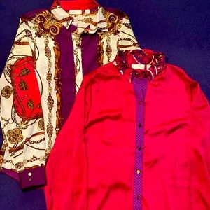 Bundle; New York & Company Dress Shirts, Size Small